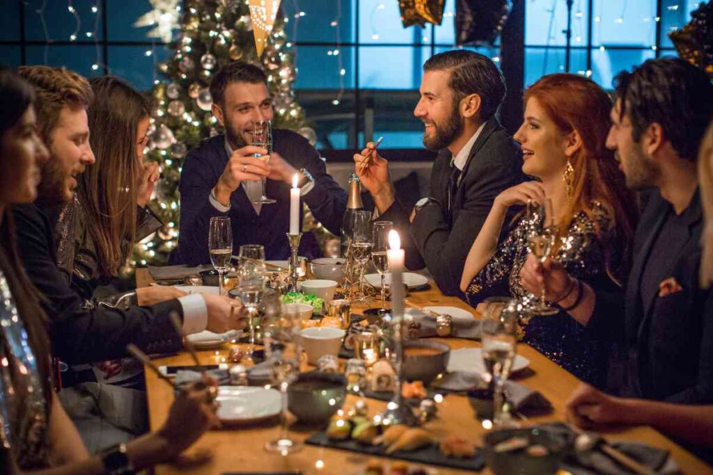 cenone di capodanno tra amici
