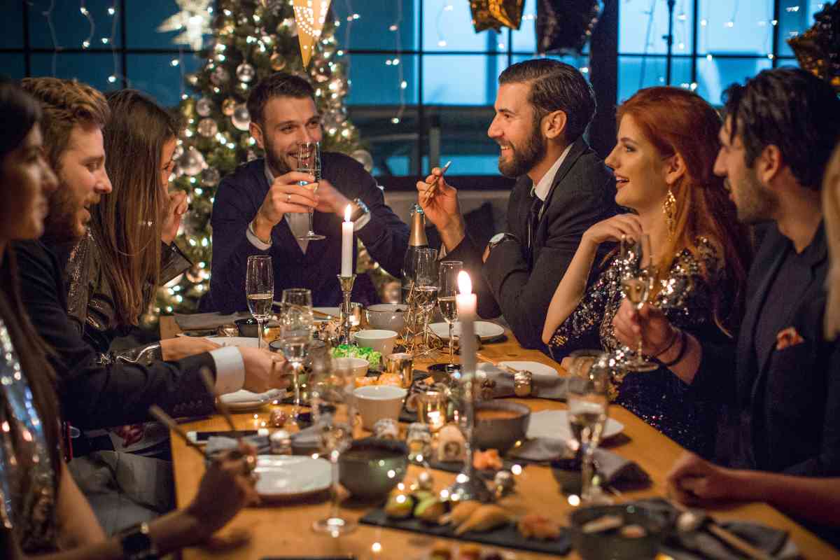 cenone di capodanno tra amici