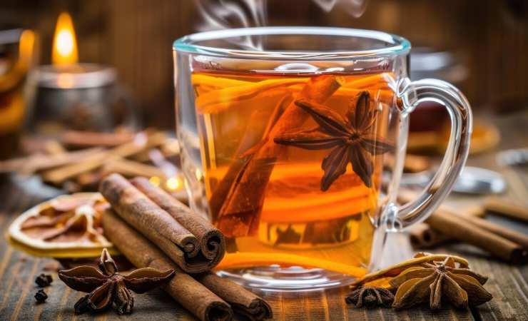 tisana arancia e anice stellato