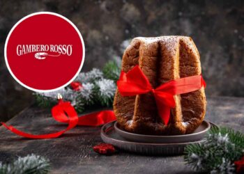 pandoro e logo Gambero Rosso