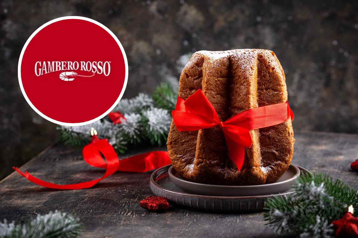 pandoro e logo Gambero Rosso