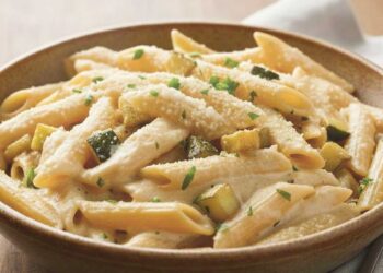 pasta con zucchine e philadelphia