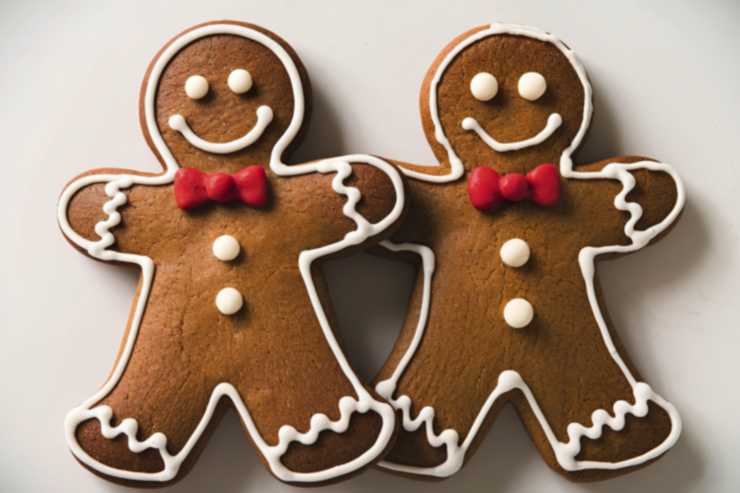 Lascia raffreddare i biscotti e intanto prepara la ghiaccia, mescolando insieme albume e zucchero a velo. Metti il composto in una sac à poche e decora i biscotti a piacere. Lasciali quindi riposare per circa 20 minuti, così che la ghiaccia si solidifichi ben bene. Infine porta in tavola.