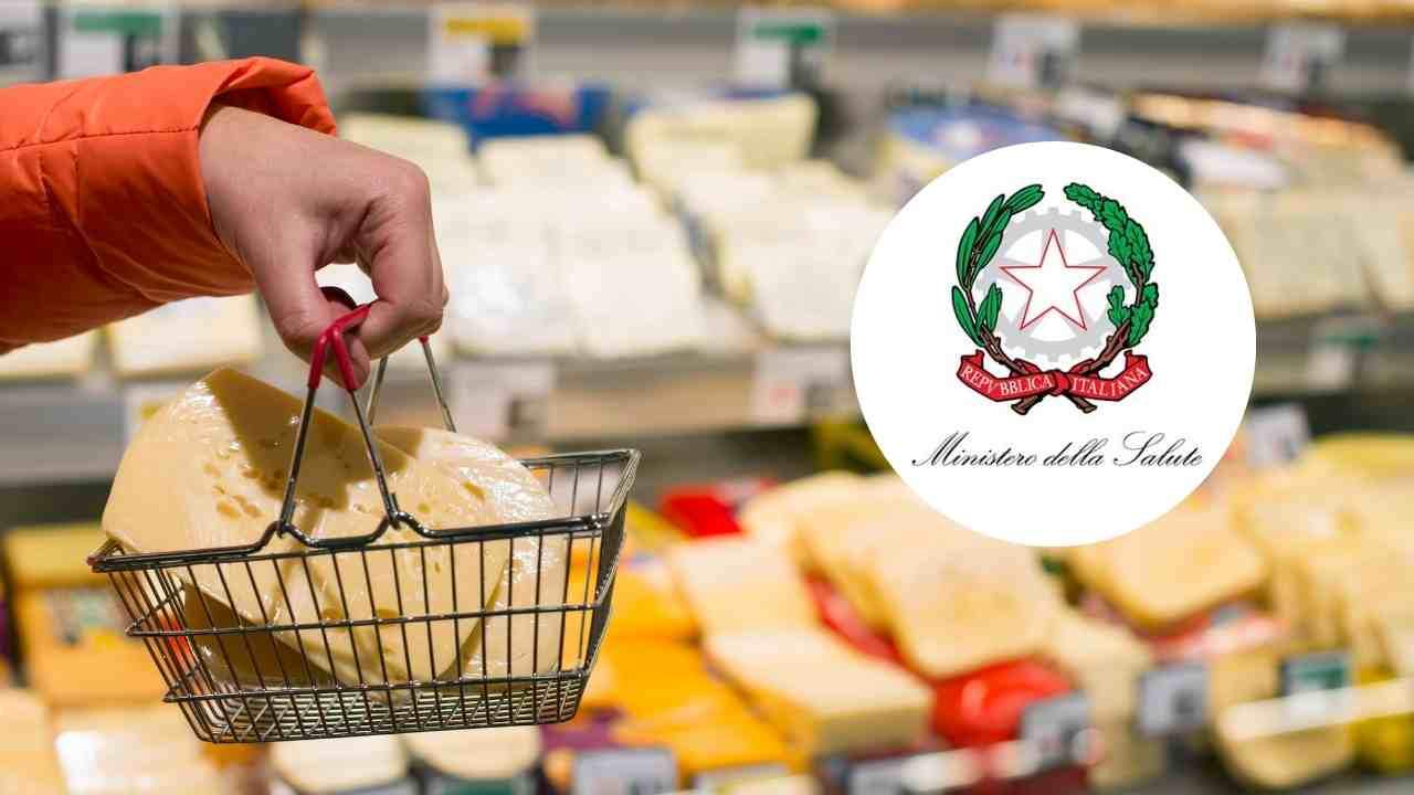 richiamo formaggio ministero della salute ricette.com
