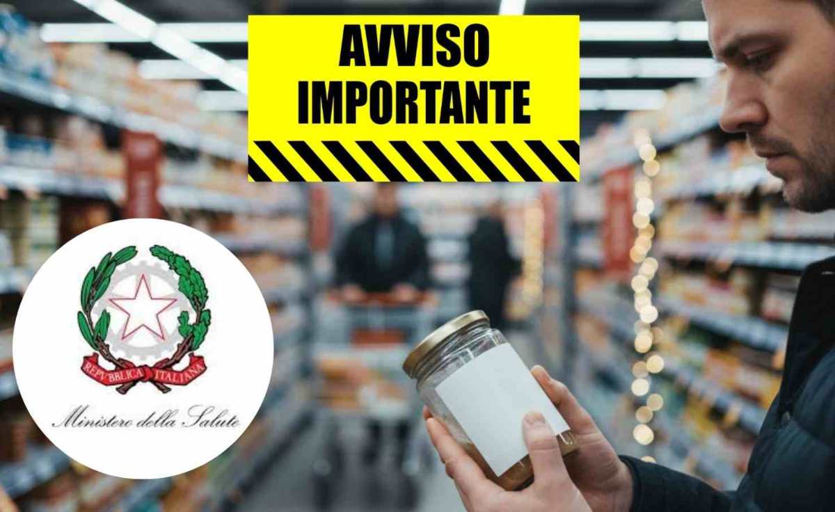 richiamo ministero salute 10 dicembre 2025 ricette.com