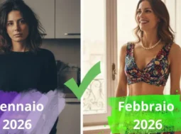 Esempio di trasformazione fisica e perdita di peso per dimagrire prima di Carnevale eliminando alimenti processati