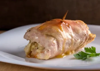 involtino di pollo ripieno e sugoso