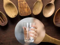 come scoprire se i mestoli di legno che usi ogni giorno sono contaminati usando il test del bicchiere