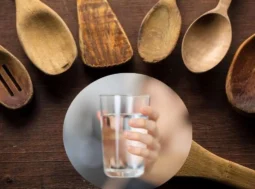 mestoli-legno-contaminati-test-bicchiere come scoprire se i mestoli di legno che usi ogni giorno sono contaminati usando il test del bicchiere