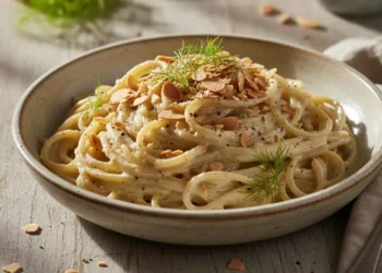 pasta-pesto-finocchi-sgonfiante-ricette.com