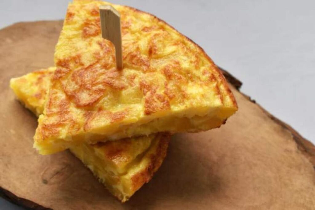 pezzi di frittata di patate