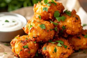 polpette di ricotta con erbe aromatiche