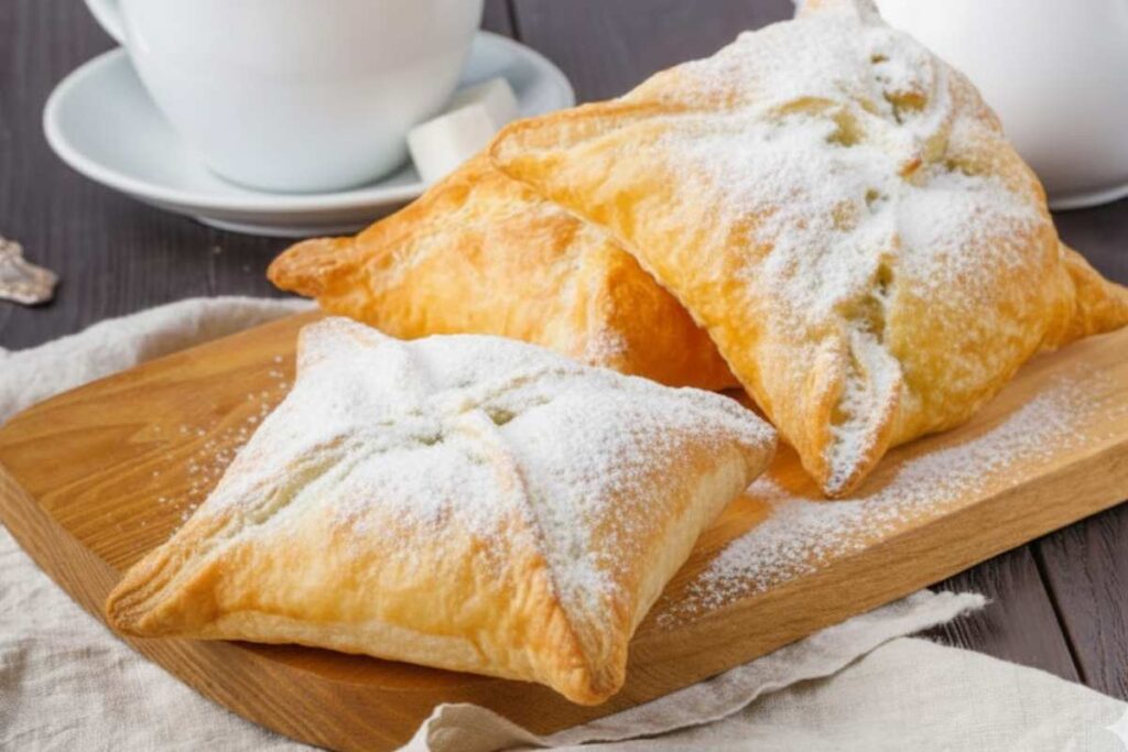 ravioli dolci di pasta sfoglia