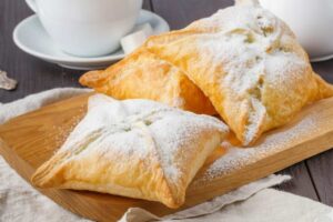 ravioli dolci di pasta sfoglia