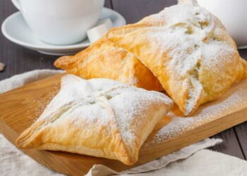 ravioli dolci di pasta sfoglia