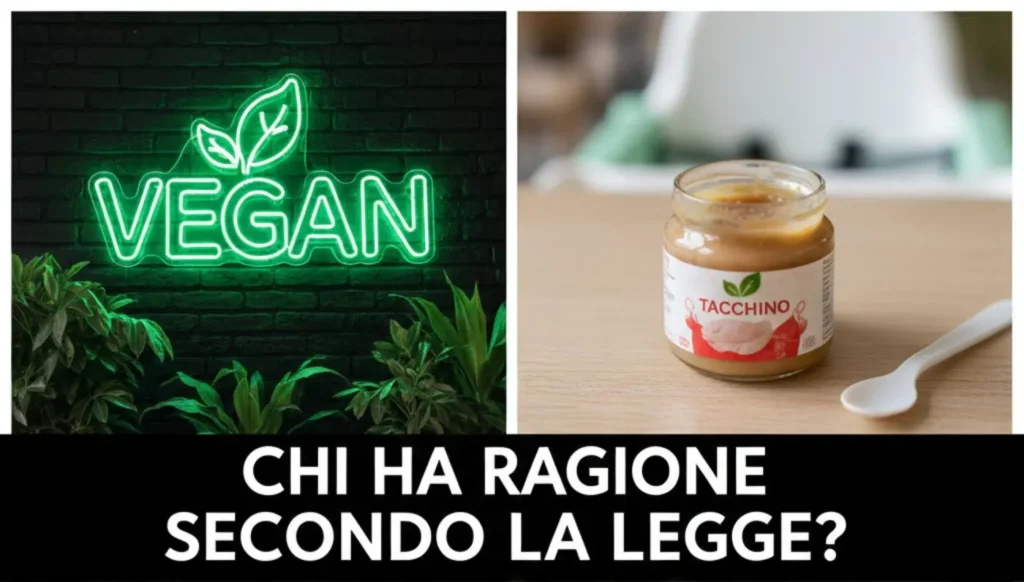 Ristorante vegano rifiuta di scaldare omogeneizzato di carne: chi ha ragione secondo la legge.