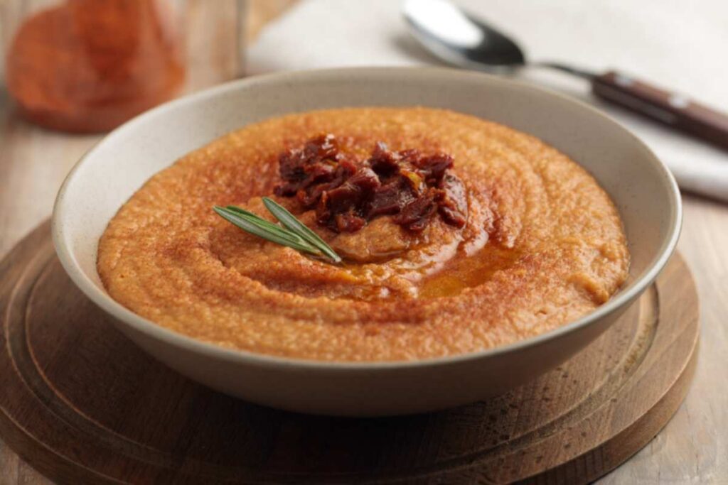 vellutata di lenticchie cremosa