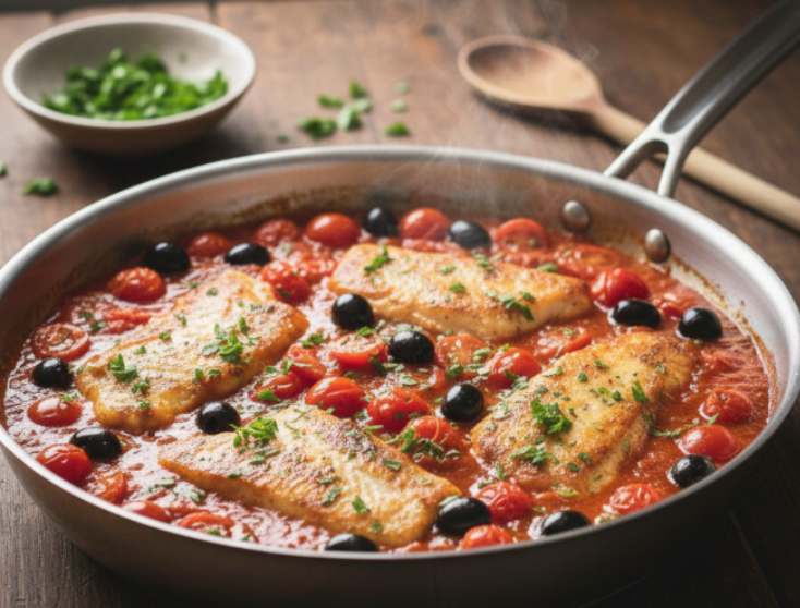 Se il sugo dovesse asciugarsi troppo, aggiungete un mestolino di acqua calda o brodo vegetale. A cottura ultimata, spegnete il fuoco e spolverate generosamente con prezzemolo fresco tritato finemente. Lasciate riposare il piatto coperto per 5 minuti, quindi portatelo in tavola e gustatelo!