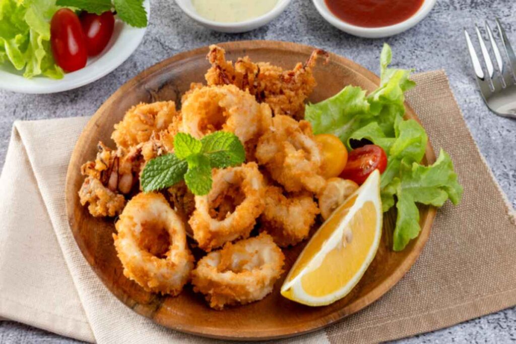calamari alla birra calamari dorati alla birra