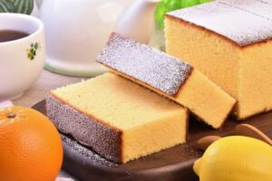 plumcake di agrumi a fette