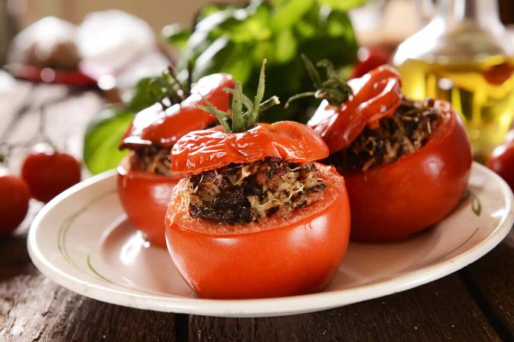 pomodori ripieni di carne