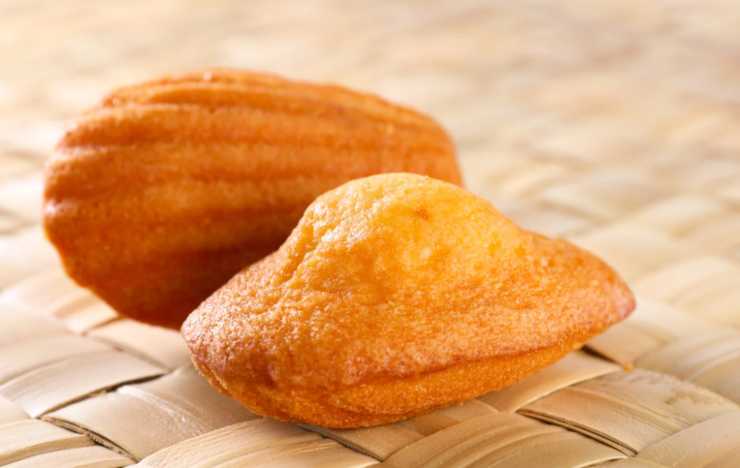 Setacciamo adesso la farina con il lievito inglobiamo poco alla volta, mescolando finché l’impasto risulta omogeneo e senza grumi. Imburriamo lo stampo delle madeleine e riempiamolo con il composto ottenuto. Inforniamo in forno statico già caldo a 180 gradi e cuociamo finché le madeleine risultano gonfie e dorate (circa 13/15 minuti). Togliamo dal forno e aspettiamo qualche minuto che si intiepidiscano o che si raffreddino del tutto prima di toglierle dallo stampo.