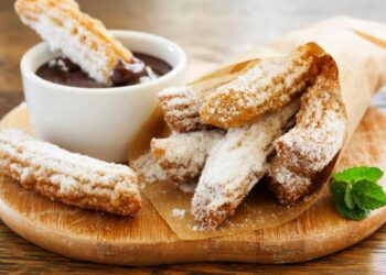 churros ricoperti di zucchero