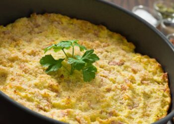 gateau di patate dorato