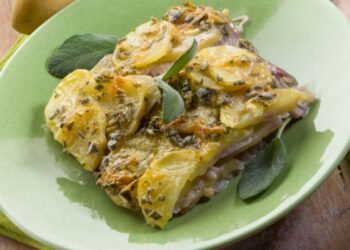 parmigiana di patate con besciamella