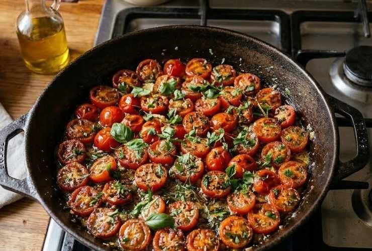 Spegniamo la fiamma e aggiustiamo sale, pepe e aromi a nostro gusto. Non rimane che portare a tavola: sono squisiti sia caldi che freddi.