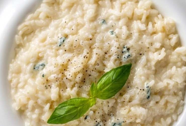 Quando il riso sarà tenero andiamo ad unire il gorgonzola a pezzetti e il parmigiano grattugiato, mescoliamo e accorpiamo anche il burro. Mescoliamo ancora fino ad amalgamare il tutto e controlliamo il sale. Non rimane che servire: fenomenale!