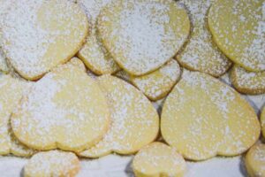 biscotti dorati cotti in padella