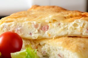 rustico di pasta sfoglia con ricotta