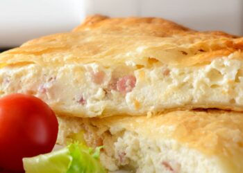 rustico di pasta sfoglia con ricotta