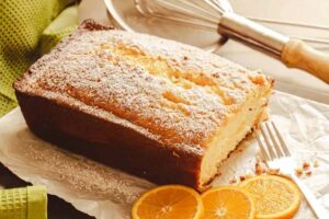 plumcake all'arancia