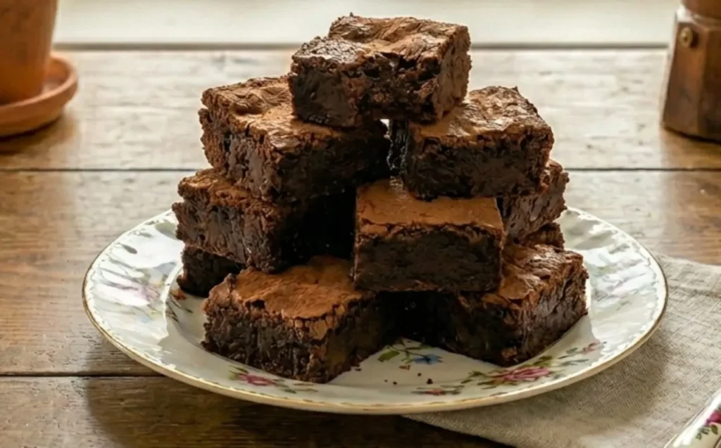 quadrotti fondenti con cioccolato avanzato