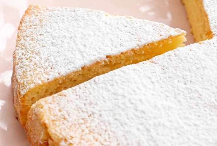 Riversiamo il composto ottenuto in uno stampo per torte di medie dimensioni foderato o imburrato. Cuociamo a 180 gradi per mezz’ora, quindi se la prova stecchino da buon esito spegniamo e lasciamo raffreddare la torta. Togliamo dallo stampo e spolveriamo con lo zucchero a velo.