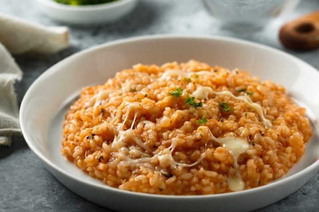 risotto alla pizzaiola cremoso