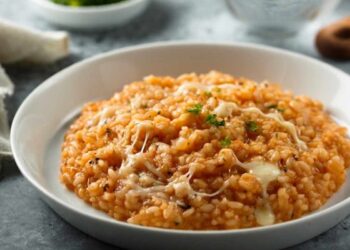 risotto alla pizzaiola cremoso