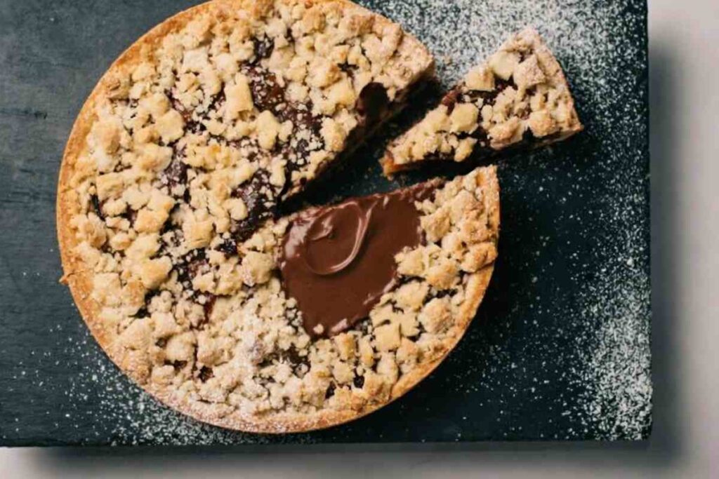 sbriciolata di biscotti al cioccolato