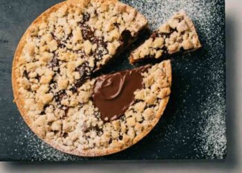 sbriciolata di biscotti al cioccolato