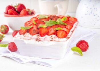 tiramisù alle fragole