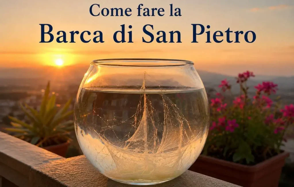 come fare la barca di san pietro