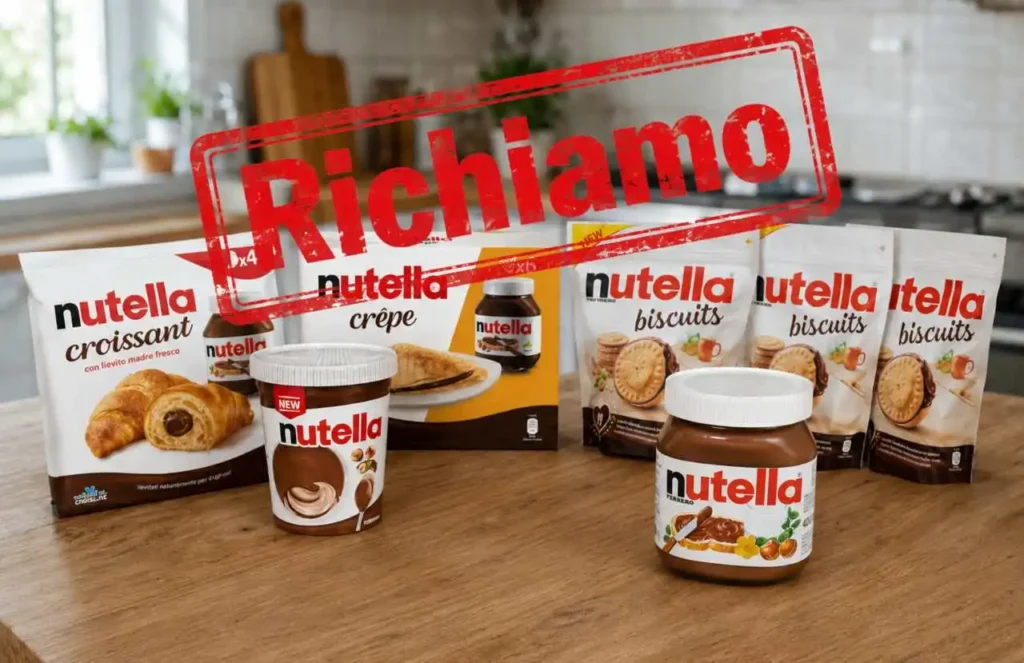 richiamo nutella ferrero