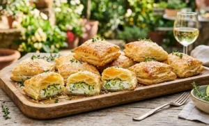 quadrotti-pasta-sfoglia-ricotta-e-zucchine Rustici di pasta sfoglia con ricotta e zucchine per aperitivo