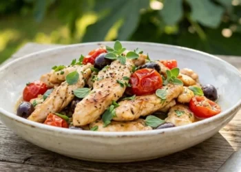-straccetti-di-pollo-mediterranea-morbidissimi -straccetti-di-pollo-mediterranea-morbidissimi