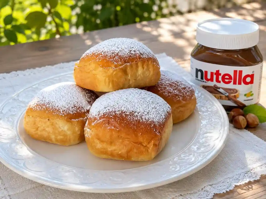 brioche-giovanni-temptation-island-ricette brioche di giovanni di temptation island soffici ed appena sfornate su un vassoio bianco di ceramica